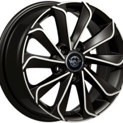 Jante Kia Style 16x6,5 ET42,5 5x114,3                        GLOSSY BLACK POLISHED